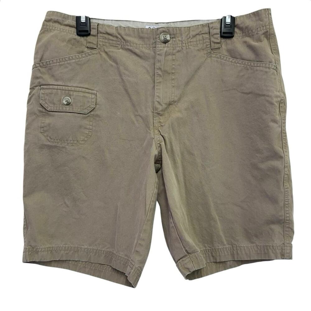 Vintage Columbia Khaki Shorts Women Size 12 Cotton Utility Outdoor